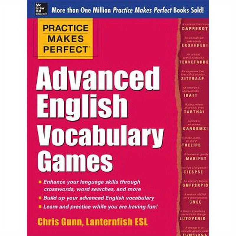 Practice Makes Perfect Advanced English Vocabulary Games