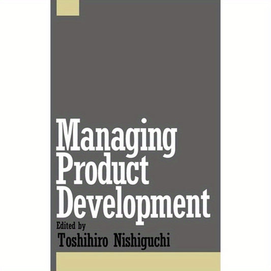 Managing Product Development