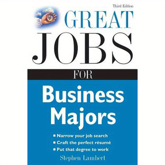 Great Jobs for Business Majors
