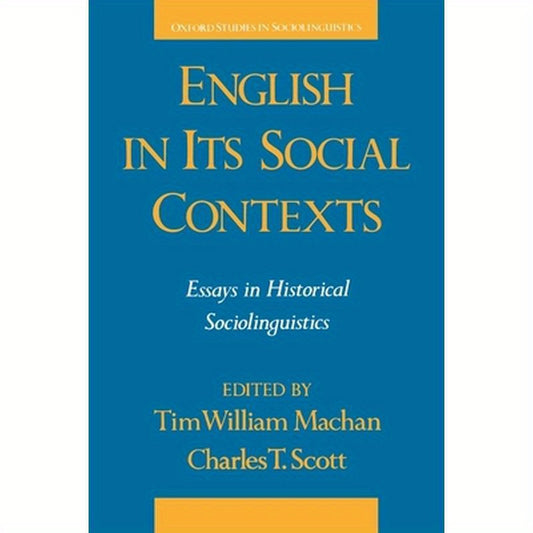 English in Its Social Contexts
