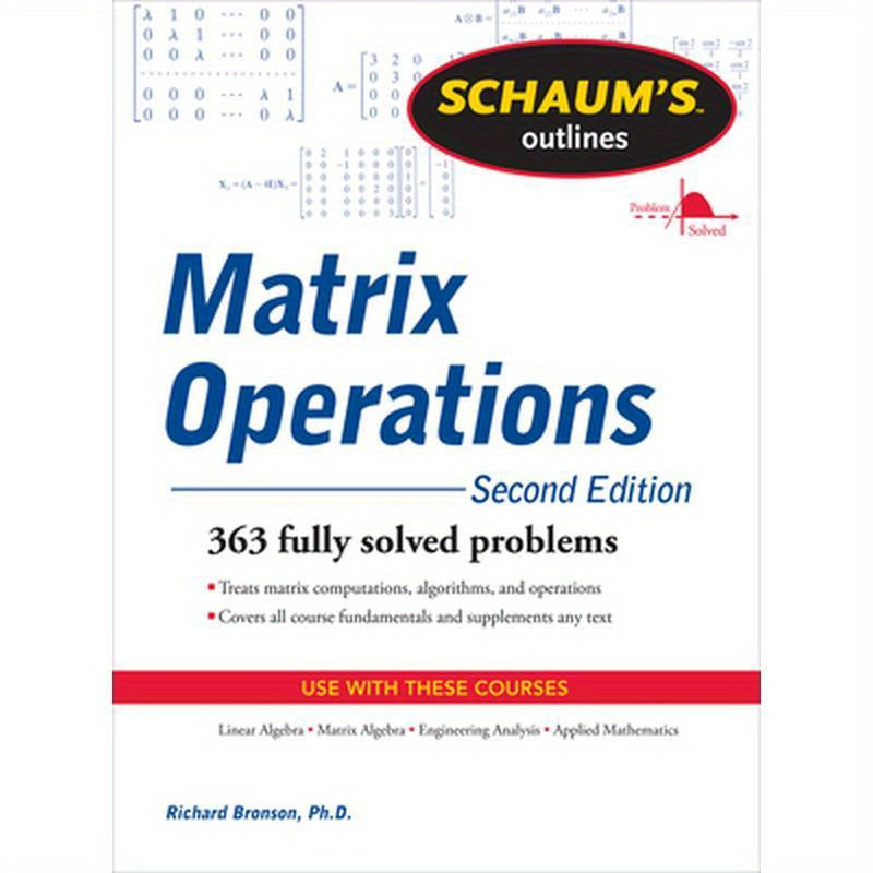 Schaum's Outline of Matrix Operations