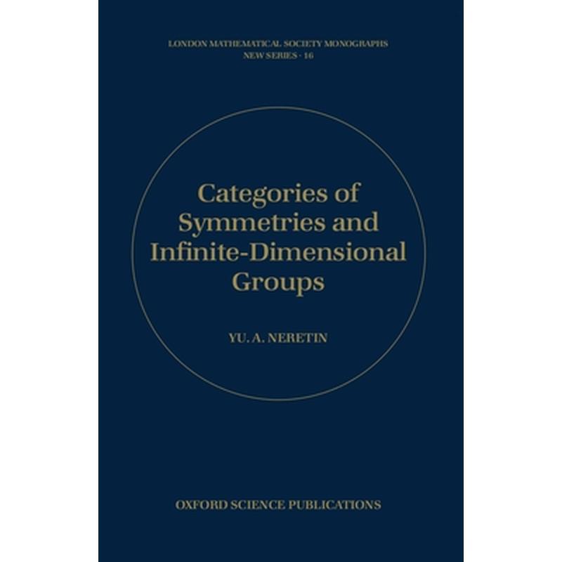 Categories of Symmetries and Infinite-Dimensional Groups