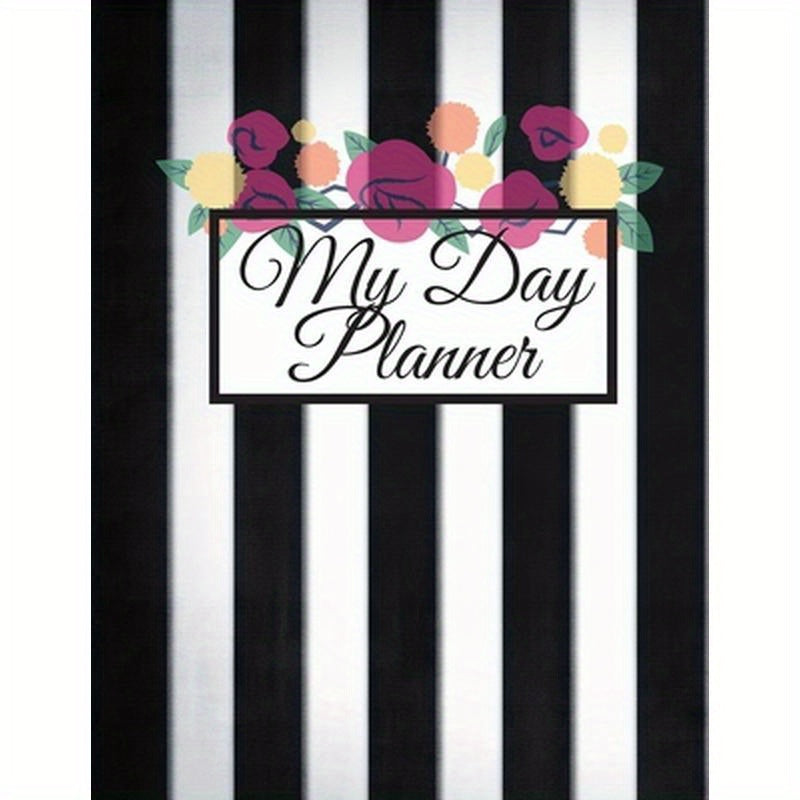 Daily Planner Journal: Organizers Datebooks Appointment Books Agendas 8.5" x 11" Large Diary, one page per Week Weekly Meal Overview: Organiz