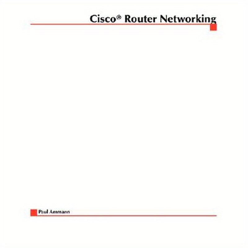 Cisco Router Internetworking