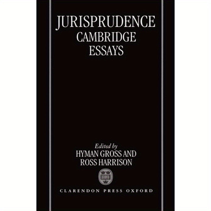 Jurisprudence: Cambridge Essays