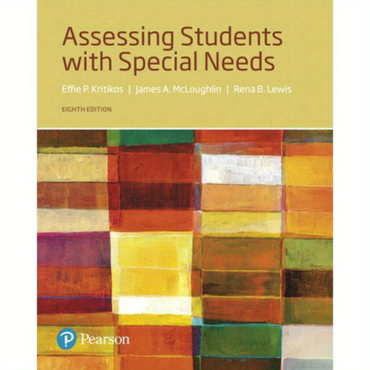 Assessing Students with Special Needs