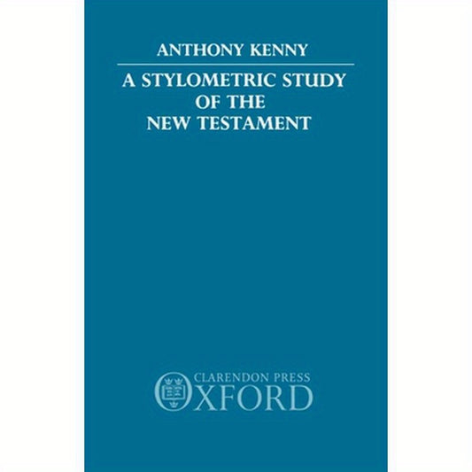 A Stylometric Study of the New Testament