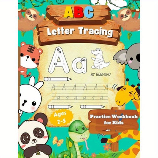 Letter Tracing Book for Kids 3-5 Years Old: Big Letter Tracing Book for Kids, Fun Activity Book (156 Pages)