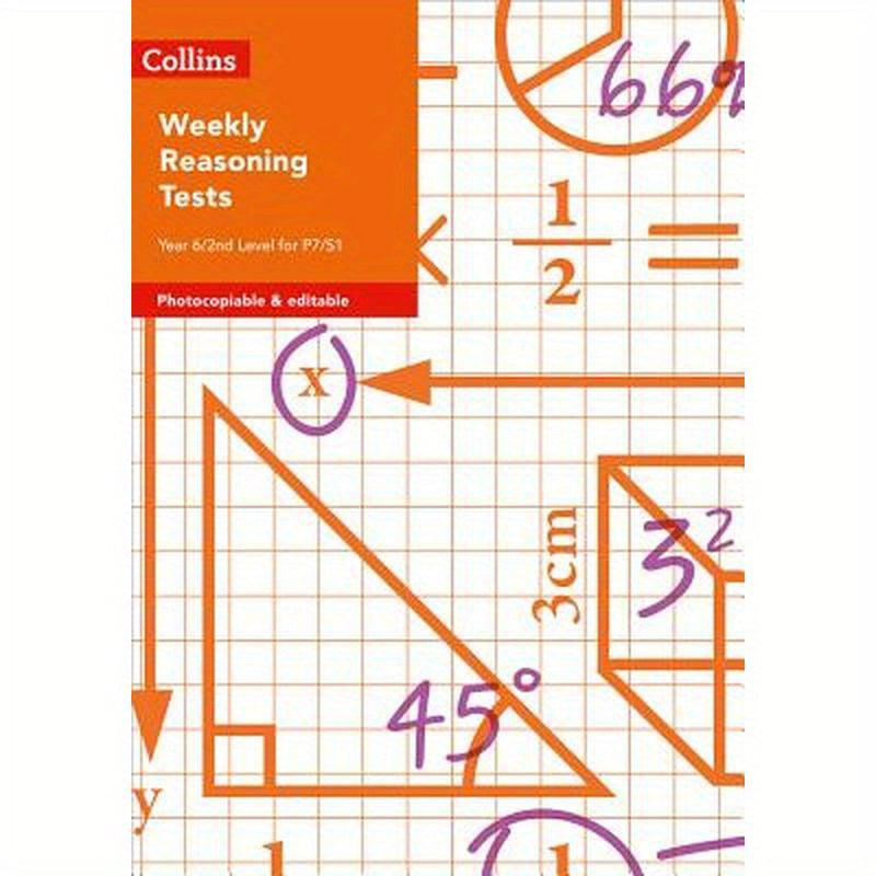 Collins Tests & Assessment - Weekly Reasoning Tests for Year 6 / 2nd Level for P7/S1