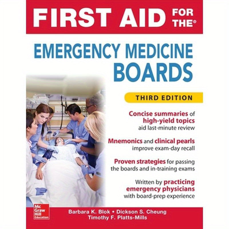 First Aid for the Emergency Medicine Boards Third Edition