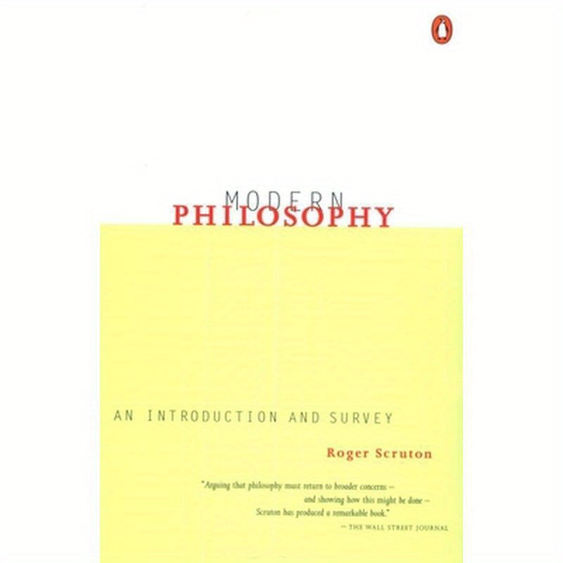 Modern Philosophy: An Introduction and Survey