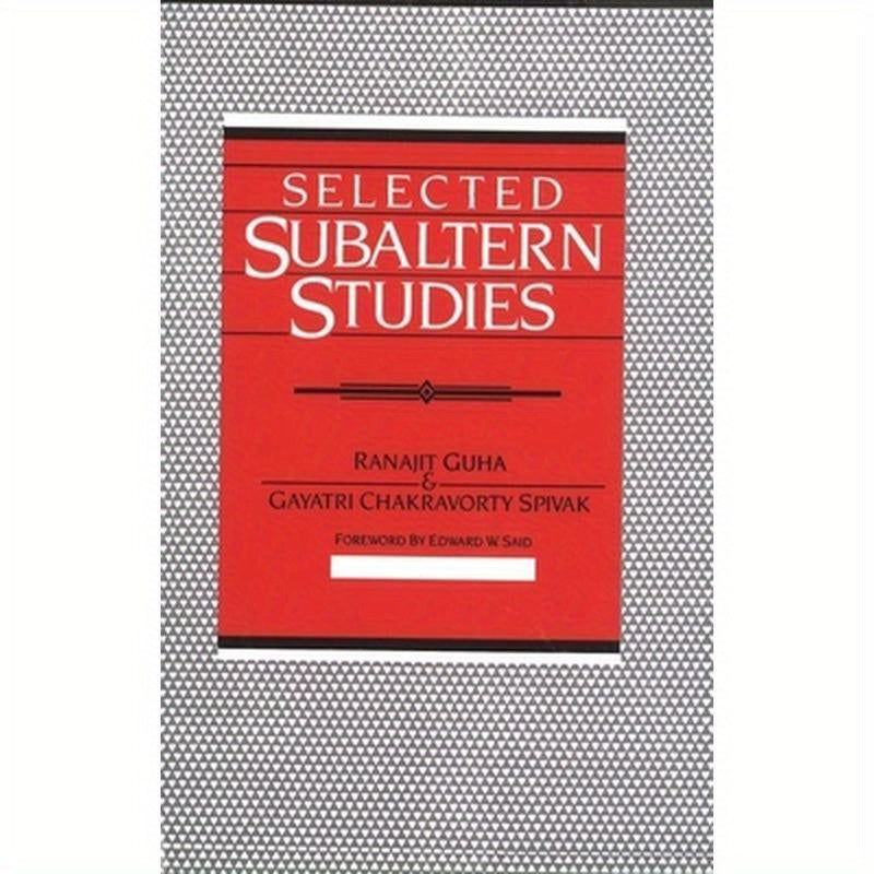 Selected Subaltern Studies