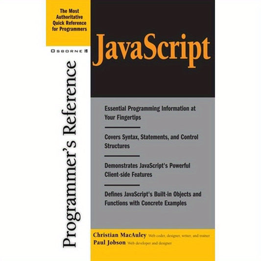 JavaScript Programmer's Reference