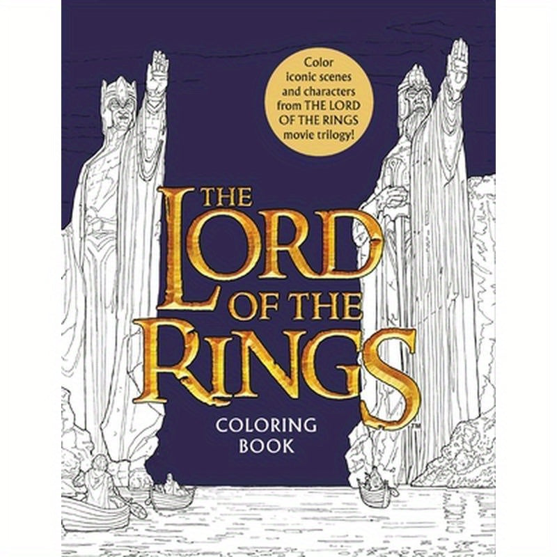 The Lord of the Rings Movie Trilogy Coloring Book: Coloring Book