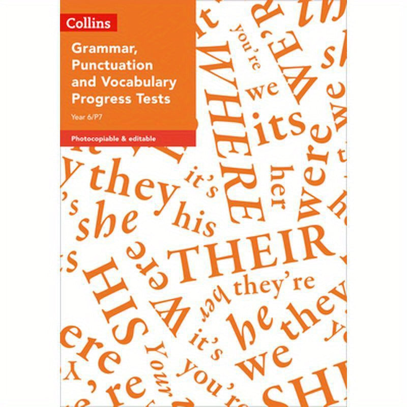 Year 6/P7 Grammar, Punctuation and Vocabulary Progress Tests