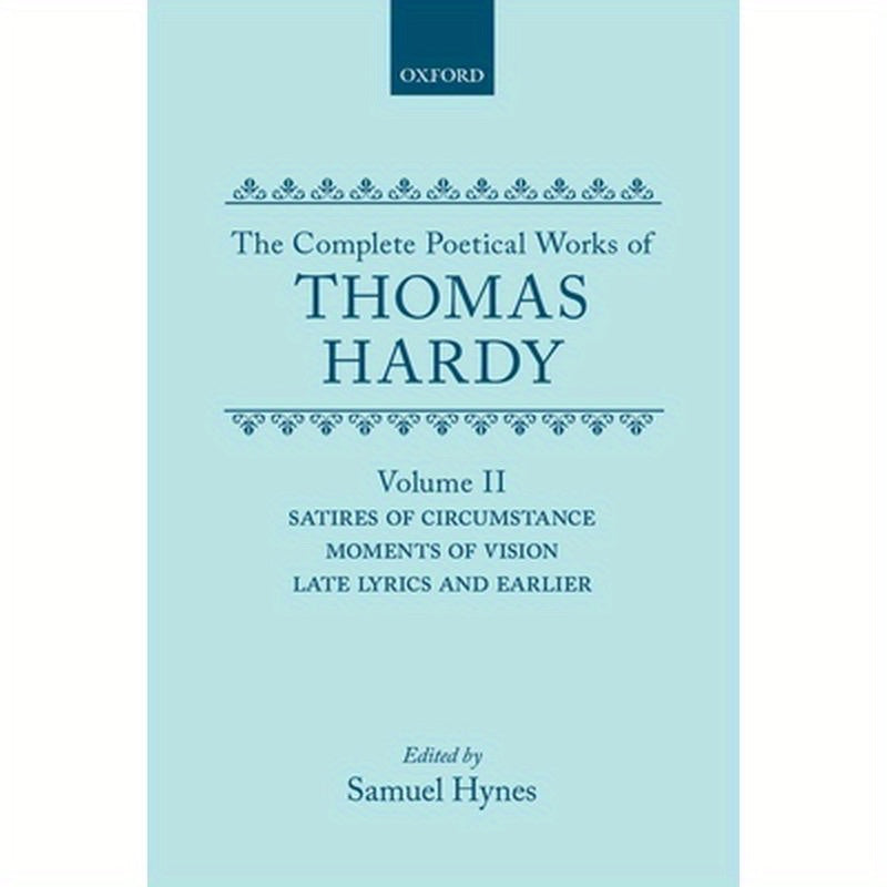 Hardy: Comp Poet Works Vol 2 Hcpw C