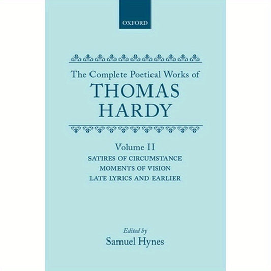 Hardy: Comp Poet Works Vol 2 Hcpw C