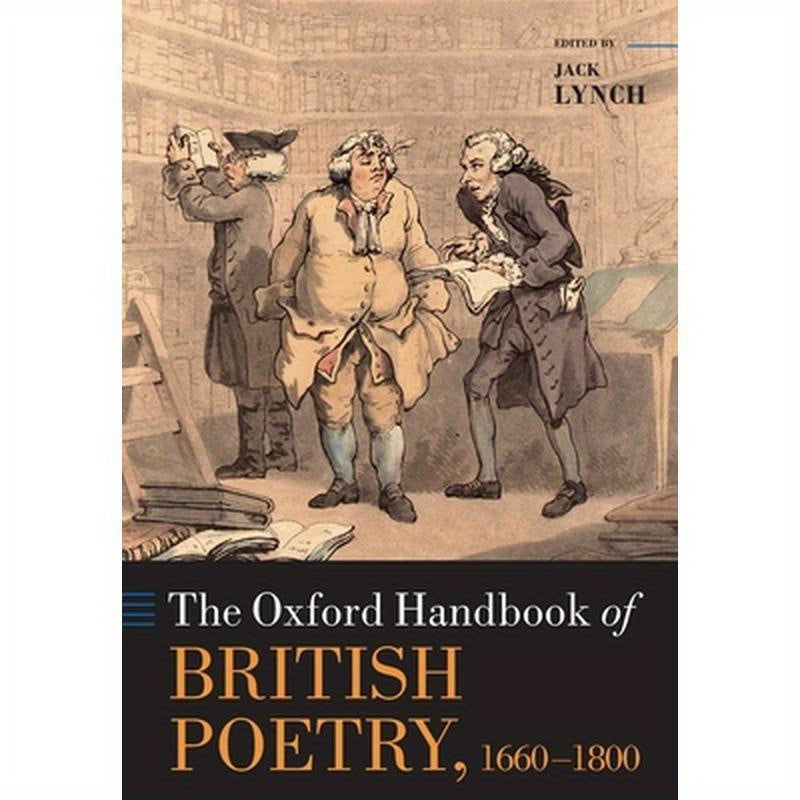The Oxford Handbook of British Poetry, 1660-1800