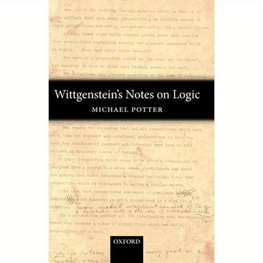 Wittgenstein's Notes on Logic