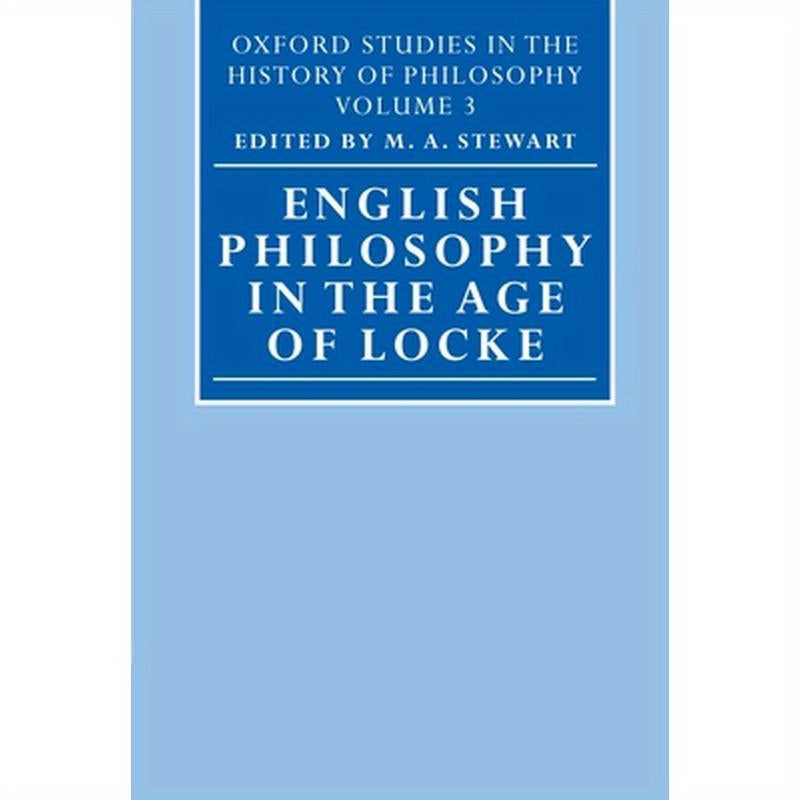 English Philosophy in the Age of Locke