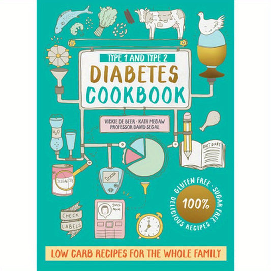 Type 1 and Type 2 Diabetes Cookbook: Low Carb Recipes for the Whole Family