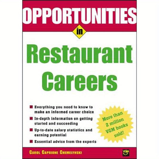 Opportunities in Restaurant Careers