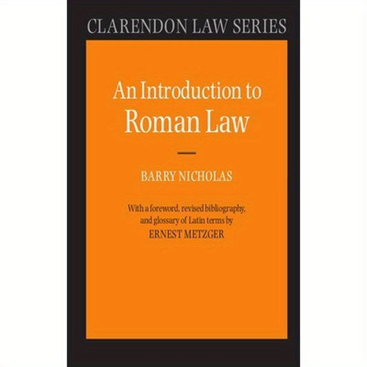 An Introduction to Roman Law