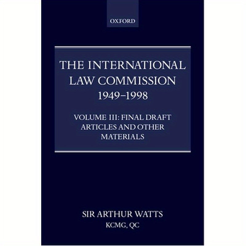 The International Law Commission 1949-1998