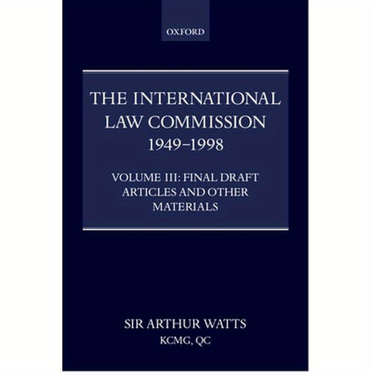 The International Law Commission 1949-1998