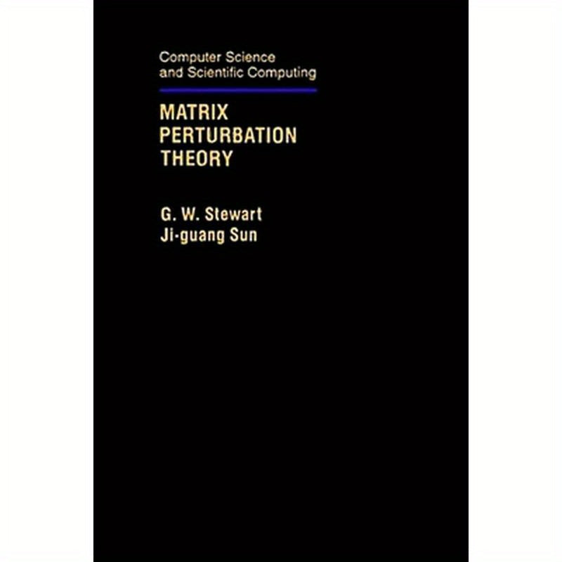 Matrix Perturbation Theory