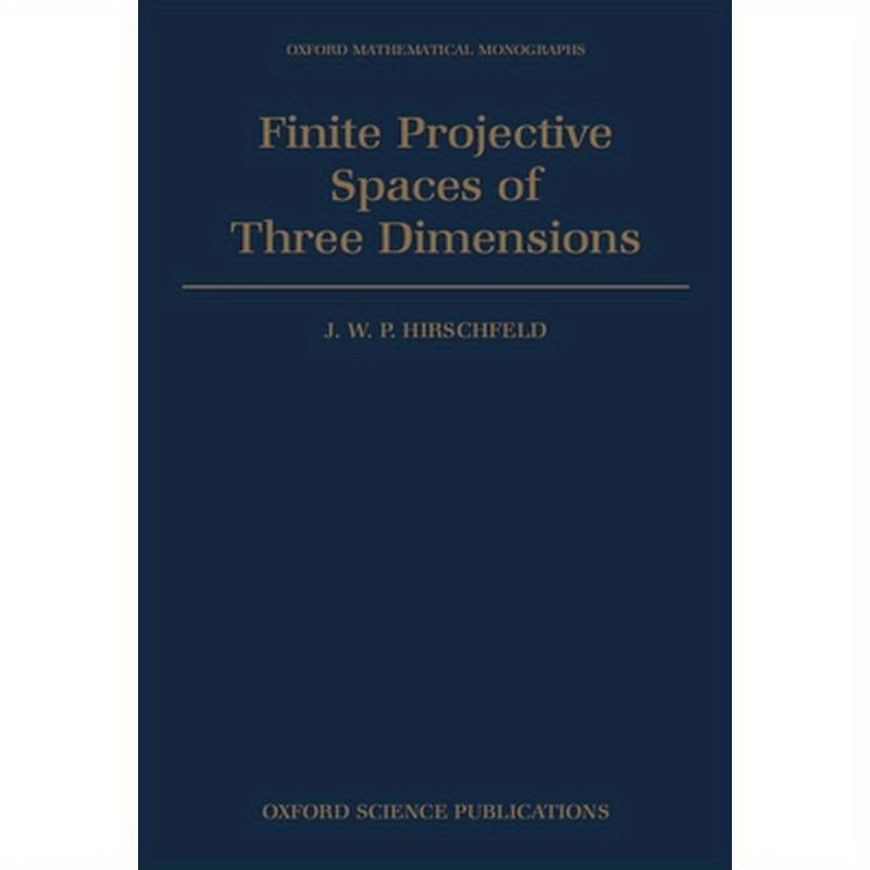 Finite Projective Spaces of Three Dimensions