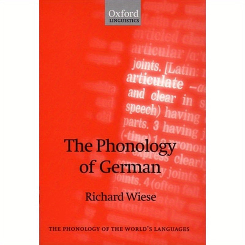 The Phonology of German