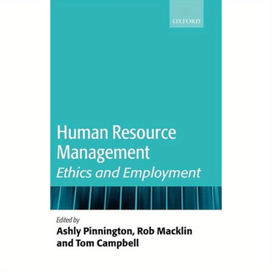 Human Resource Management: Ethics and Employment