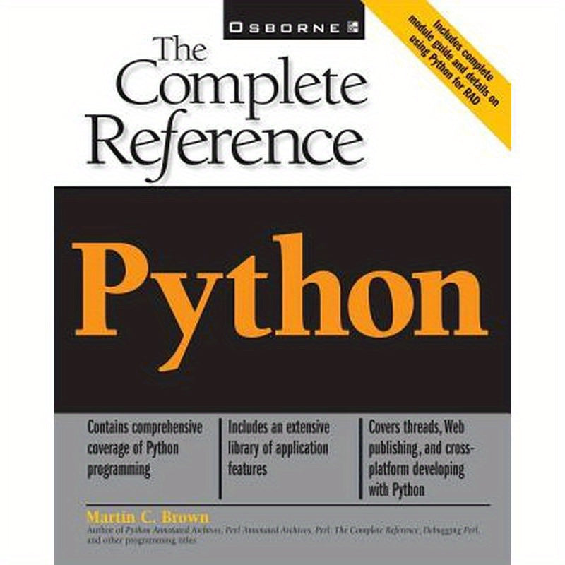 Python: The Complete Reference