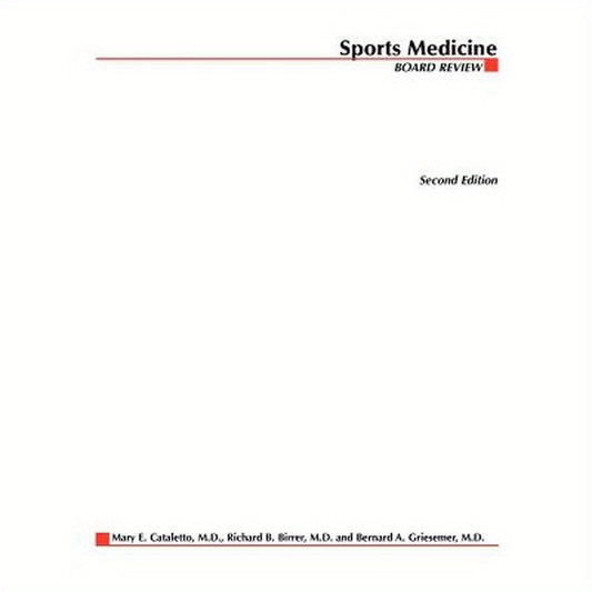 Sports Medicine Board Review