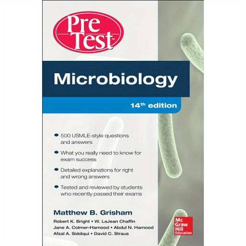 Microbiology Pretest Self-Assessment and Review 14/E