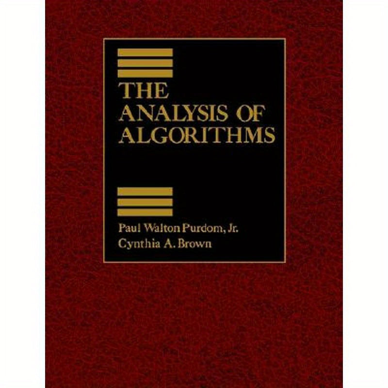 The Analysis of Algorithsm