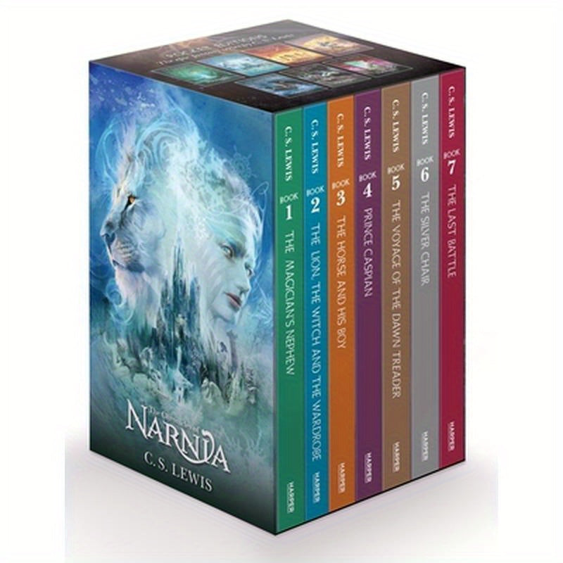 The Chronicles of Narnia 7-Book Box Set: The Magician's Nephew, the Lion, the Witch and the Wardrobe, the Horse and His Boy, Prince Caspian, the Voyag