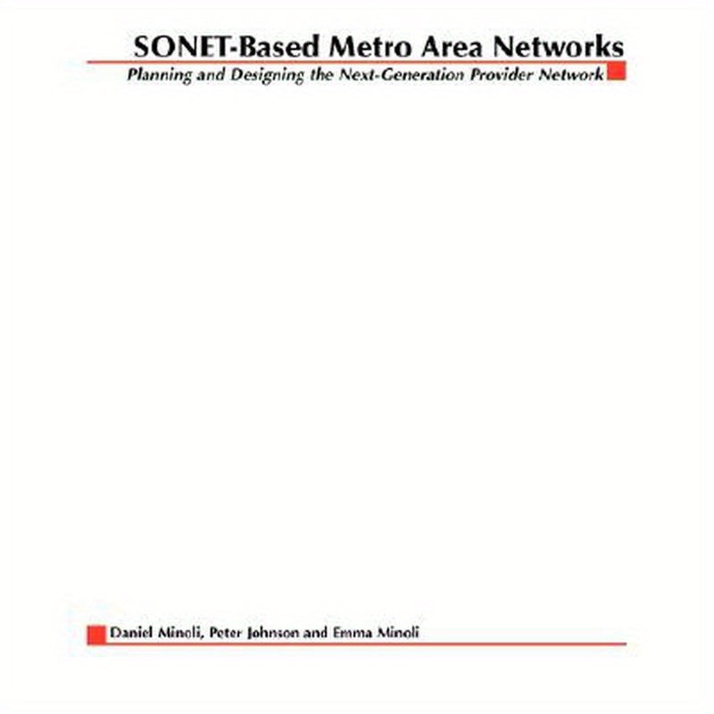 SONET-Based Metro Area Networks