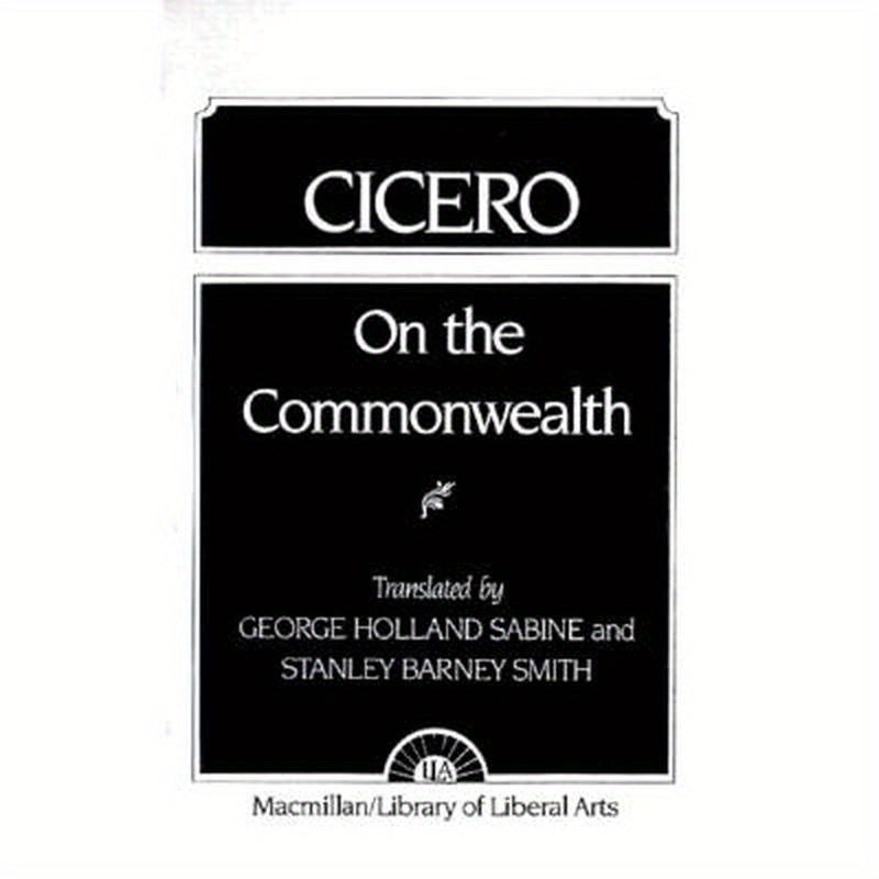 Cicero: On the Commonwealth