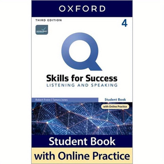 Q3e 4 Listening and Speaking Student Book and IQ Online Pack