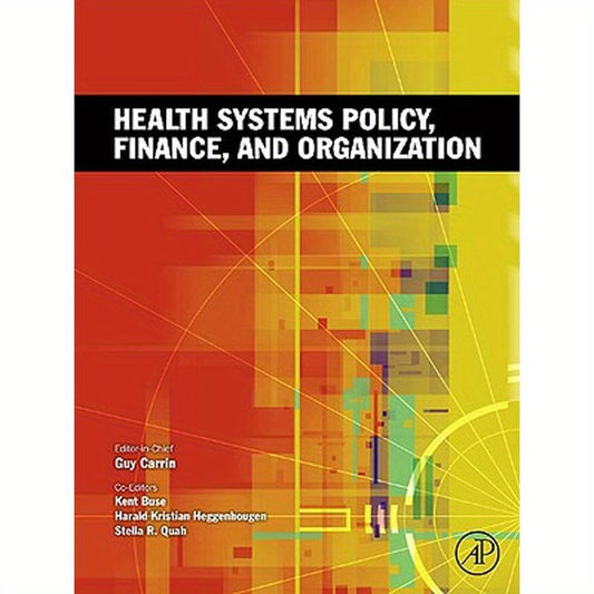 Health Systems Policy, Finance, and Organization