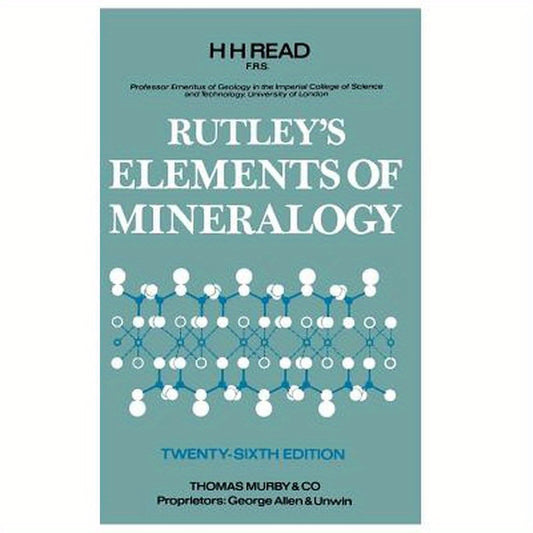 Rutley's Elements of Mineralogy