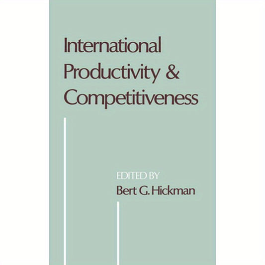 International Productivity and Competitiveness