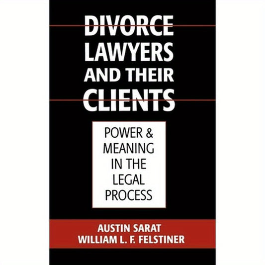 Divorce Lawyers and Their Clients: Power and Meaning in the Legal Process