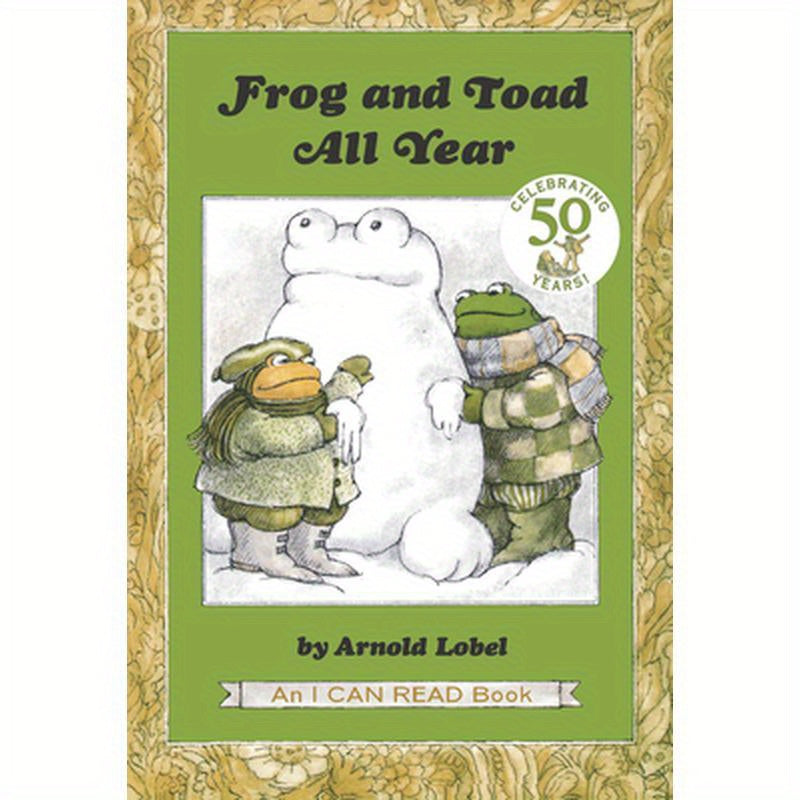 Frog and Toad All Year: From the Classic Animal Friendship and Adventure Series, Great for Growing Reading Skills and Early Literacy Development for K