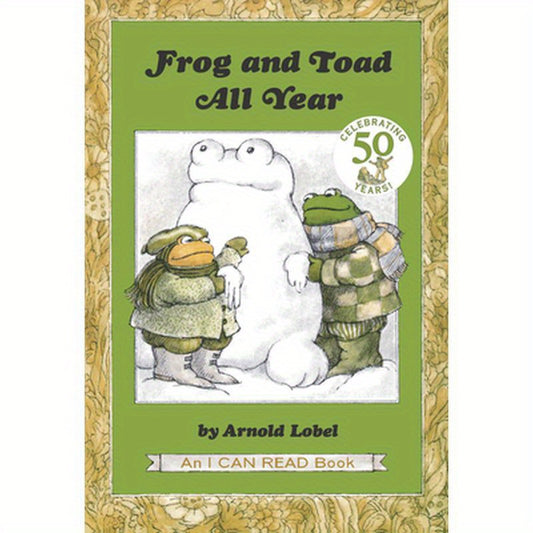 Frog and Toad All Year: From the Classic Animal Friendship and Adventure Series, Great for Growing Reading Skills and Early Literacy Development for K
