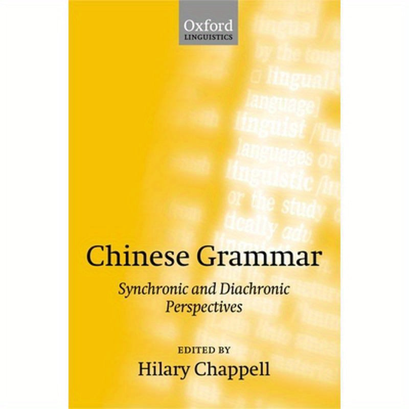Chinese Grammar: Synchronic and Diachronic Perspectives