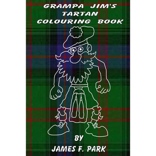 Grampa Jim's Tartan Colouring Book