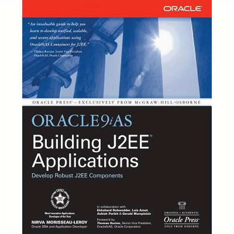 Oracle9ias Building J2ee(tm) Applications [With CDROM]
